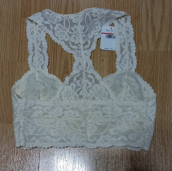 Free People Intimately NWT. Size xs. Ivory Brami. - Picture 2 of 5